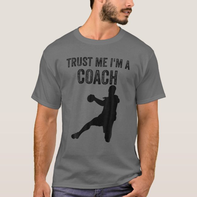 Camiseta Créeme, soy entrenador entrenador de balonmano ent (Anverso)