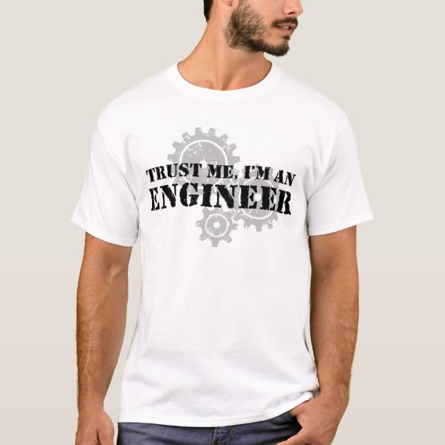 Camiseta Créeme, soy ingeniero (Anverso)
