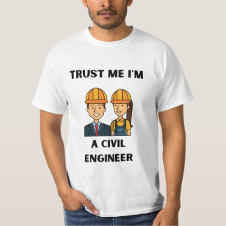 Camiseta créeme, soy ingeniero civil