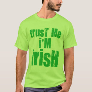 Camiseta Créeme, soy irlandés verde para St Patricks