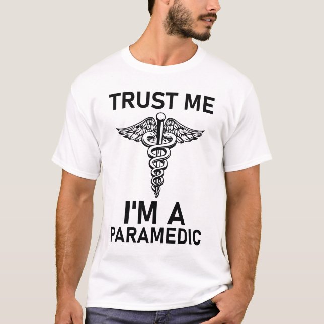 Camiseta Créeme, soy paramédico (Anverso)