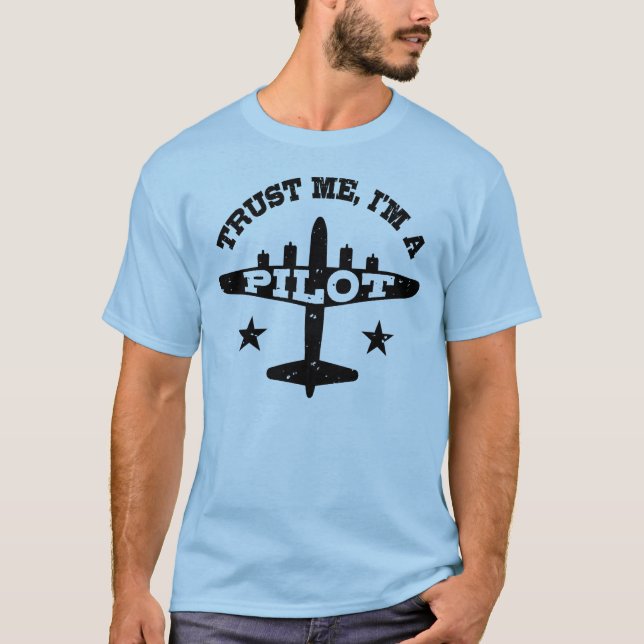 Camiseta Créeme, soy piloto (Anverso)