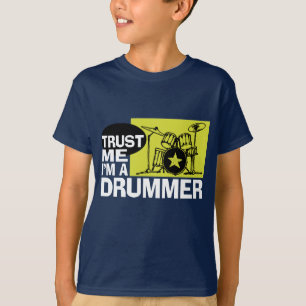 Camiseta Créeme, soy un baterista