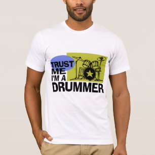 Camiseta Créeme, soy un baterista