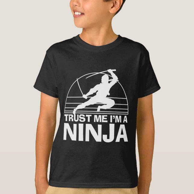 Camiseta Créeme, soy un Ninja (Anverso)
