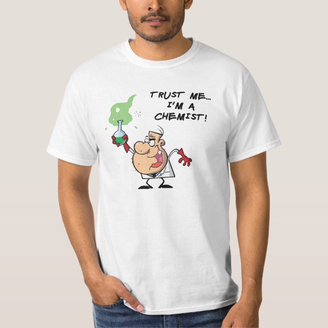 Camiseta Créeme, soy un químico (Anverso)