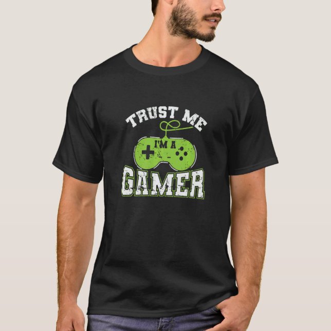 Camiseta Créeme, soy un videojuego (Anverso)
