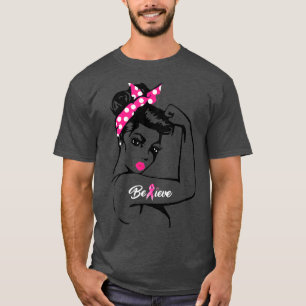 Camiseta Creen apoyo a la sensibilización de guerrero contr