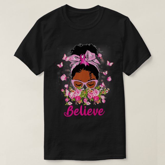Camiseta Creen apoyo a la sensibilización de guerrero contr (Diseño del anverso)