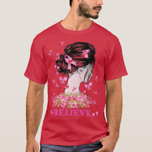 Camiseta Creen apoyo a la sensibilización de guerrero contr
