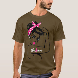 Camiseta Creen apoyo a la sensibilización de guerrero contr