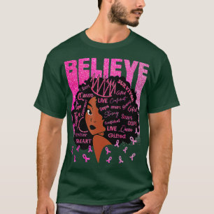Camiseta Creen apoyo a la sensibilización de guerrero contr