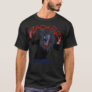 Camiseta Creep - HQ Peachfuzz Werewolf Mask Pose -
