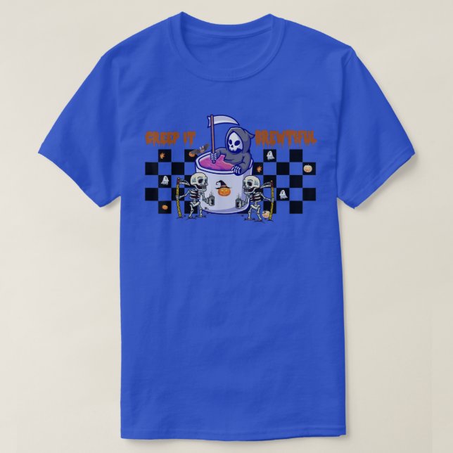 Camiseta Creep It Brewtiful Funny Coffee Day Lover G (Diseño del anverso)