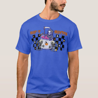 Camiseta Creep It Brewtiful Funny Coffee Day Lover G