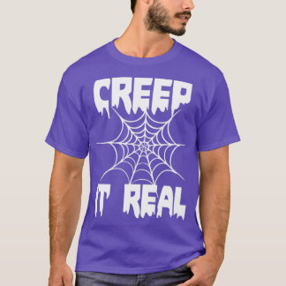 Camiseta Creep it Real divertido Halloween tee1