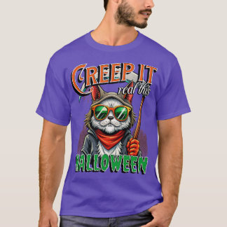 Camiseta Creep it real esta Halloween