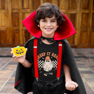 Camiseta Creep It Real Funny Skater Ghost Halloween