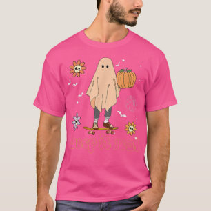 Camiseta Creep It Real Ghost Boy Retro Halloween Skate