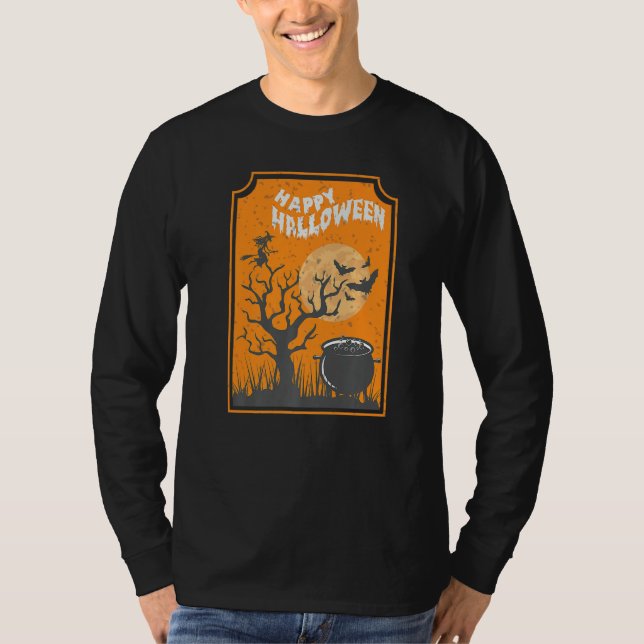 Camiseta Creep It Real Happy Halloween (Anverso)
