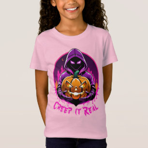 Camiseta Creep it Real, Horror ilustracion Halloween