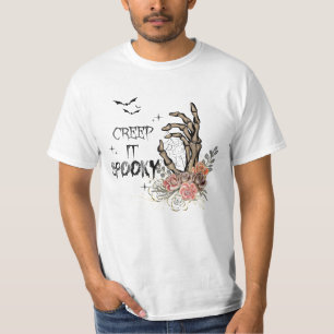 CAMISETA CREEP IT SPOOKY GIFT IDEA DOR HALLOWEEN HORROR LOV