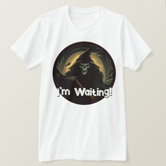 Camiseta Creepe Grim Reaper (Anverso del diseño)