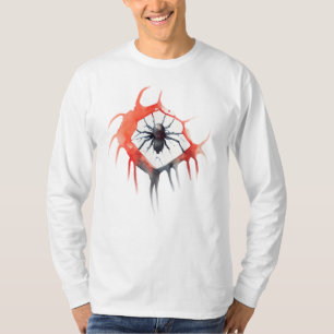 Camiseta Creepe Spider Cobweb Halloween