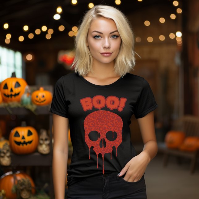 Camiseta Creepin' It Real: Boo Halloween T-Shirt (Subido por el creador)