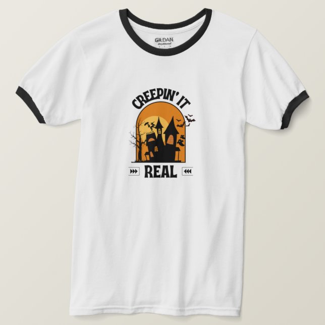 Camiseta Creepin it Real Team Shirt (Anverso del diseño)