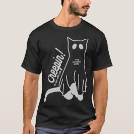 Camiseta Creepin’ It Real with Cats – Funny Halloween