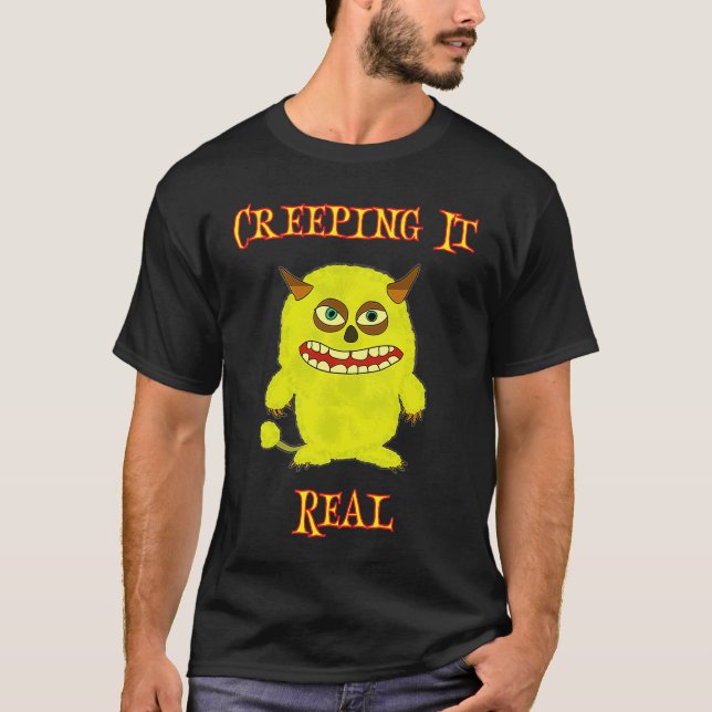 Camiseta Creeping It Real Monster (Anverso)