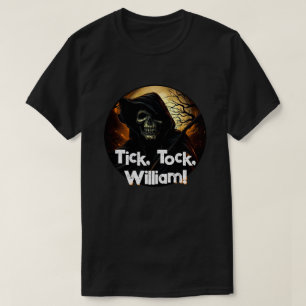 Camiseta Creepy Grim Reaper Cumpleaños