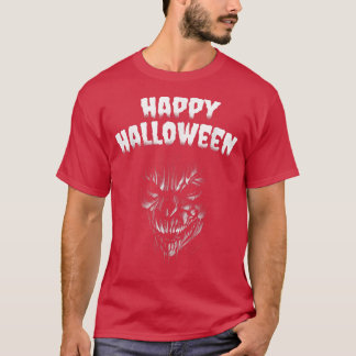 Camiseta Creepy Happy Halloween Skeleton