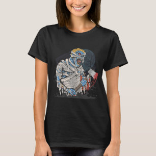 Camiseta Creepy Mummy Halloween