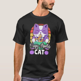 Camiseta Creepy Noodles Cat