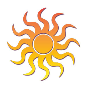 Camiseta Creepy Orange Sun Running Arte Espeluzn