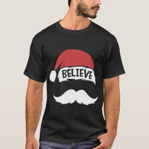 Camiseta Creer Cita Santa Hat Mustache Reunión Familiar Ch