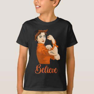 Camiseta Creer conciencia de la leucemia