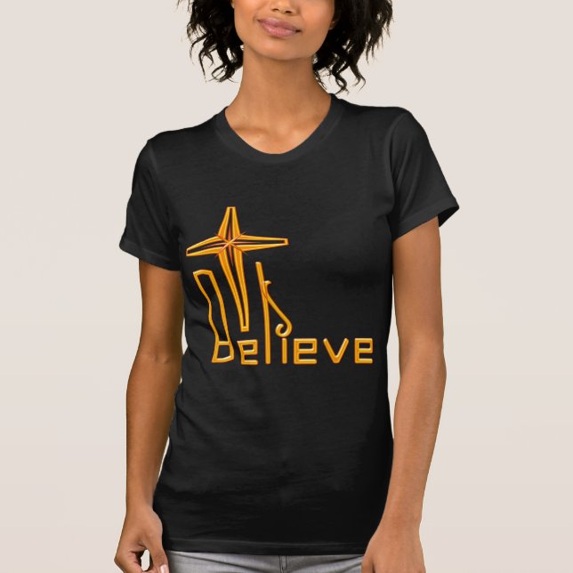 Camiseta Creer cristiano (Anverso)