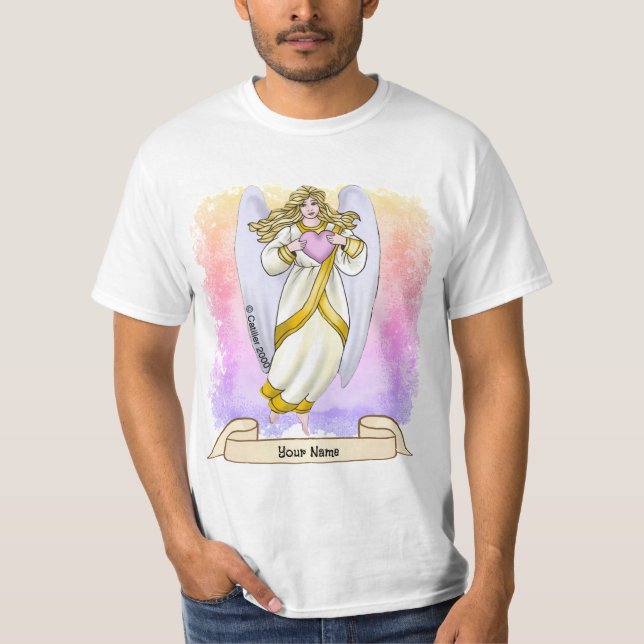 Camiseta creer en ángeles (Anverso)