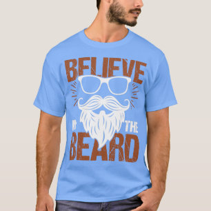 Camiseta Creer en el regalo de barba de Santa Xmas 1