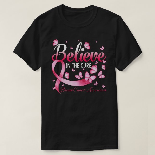 Camiseta Creer En La Cure Breast Awareness Butter (Diseño del anverso)