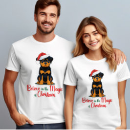 Camiseta Creer en la magia de los Navidades