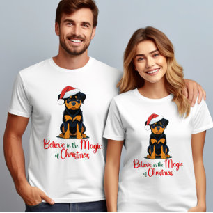 Camiseta Creer en la magia de los Navidades