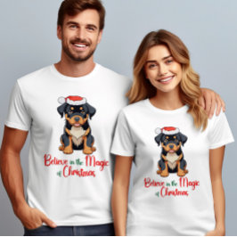 Camiseta Creer en la magia de los Navidades