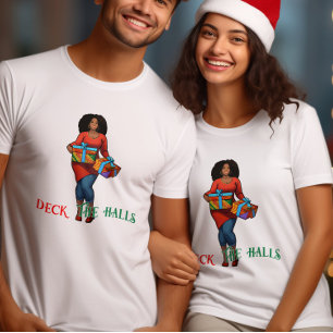 Camiseta Creer en la magia de los Navidades Santa
