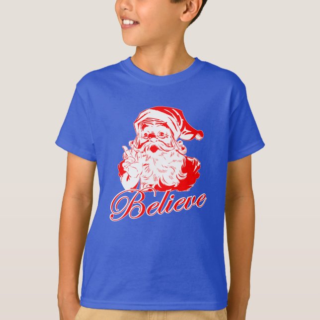 Camiseta Creer en Santa (Anverso)
