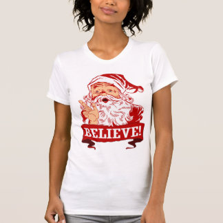 Camiseta Creer en Santa Claus