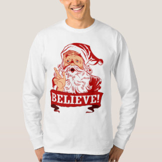 Camiseta Creer en Santa Claus